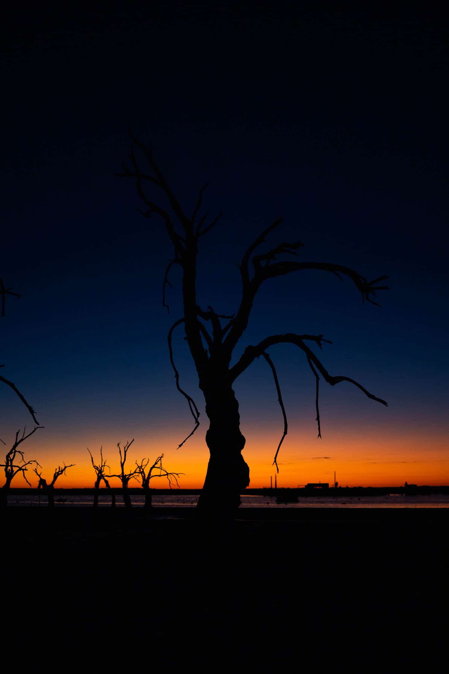 Atardecer en Epecuen