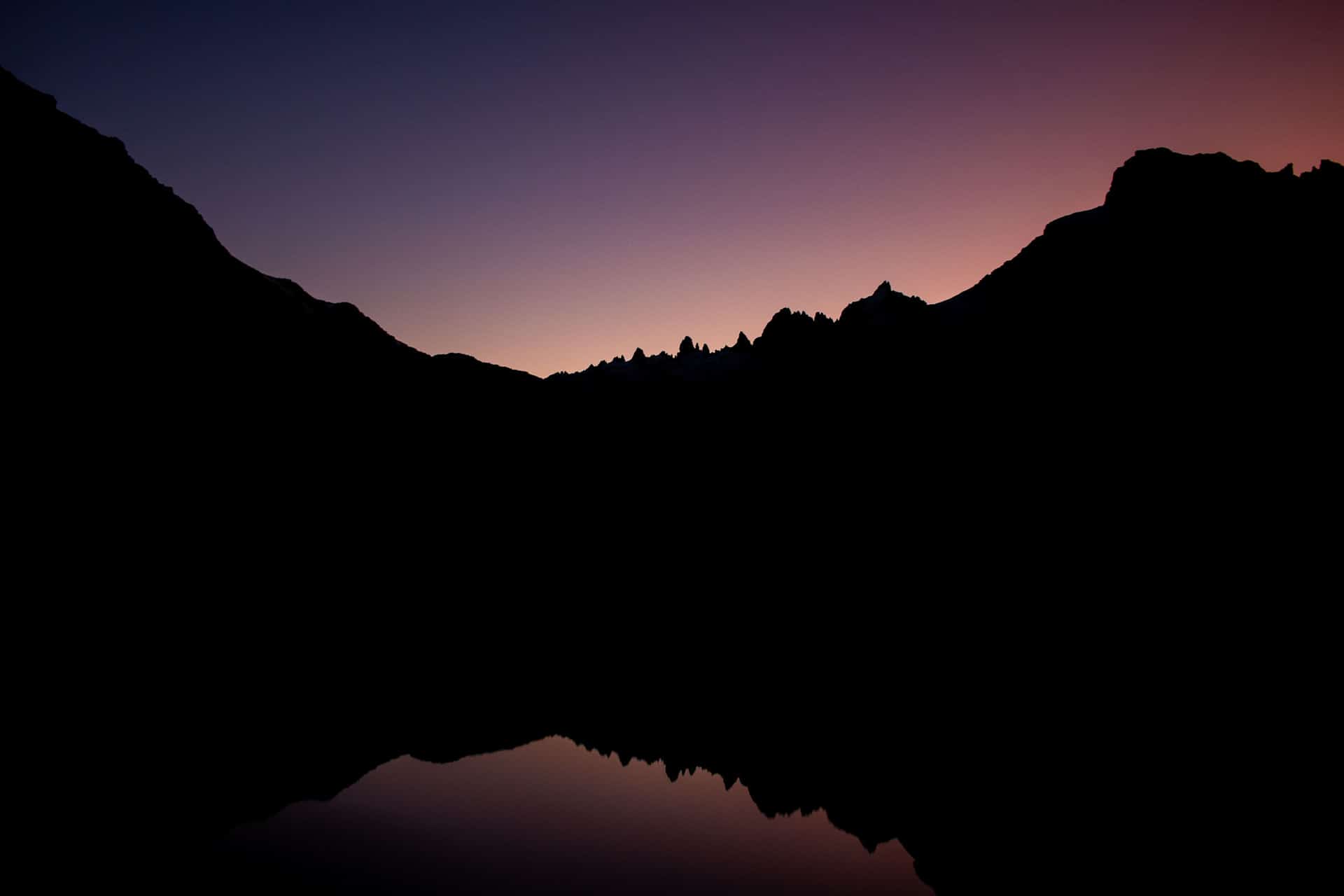 Atardecer en el Jakob