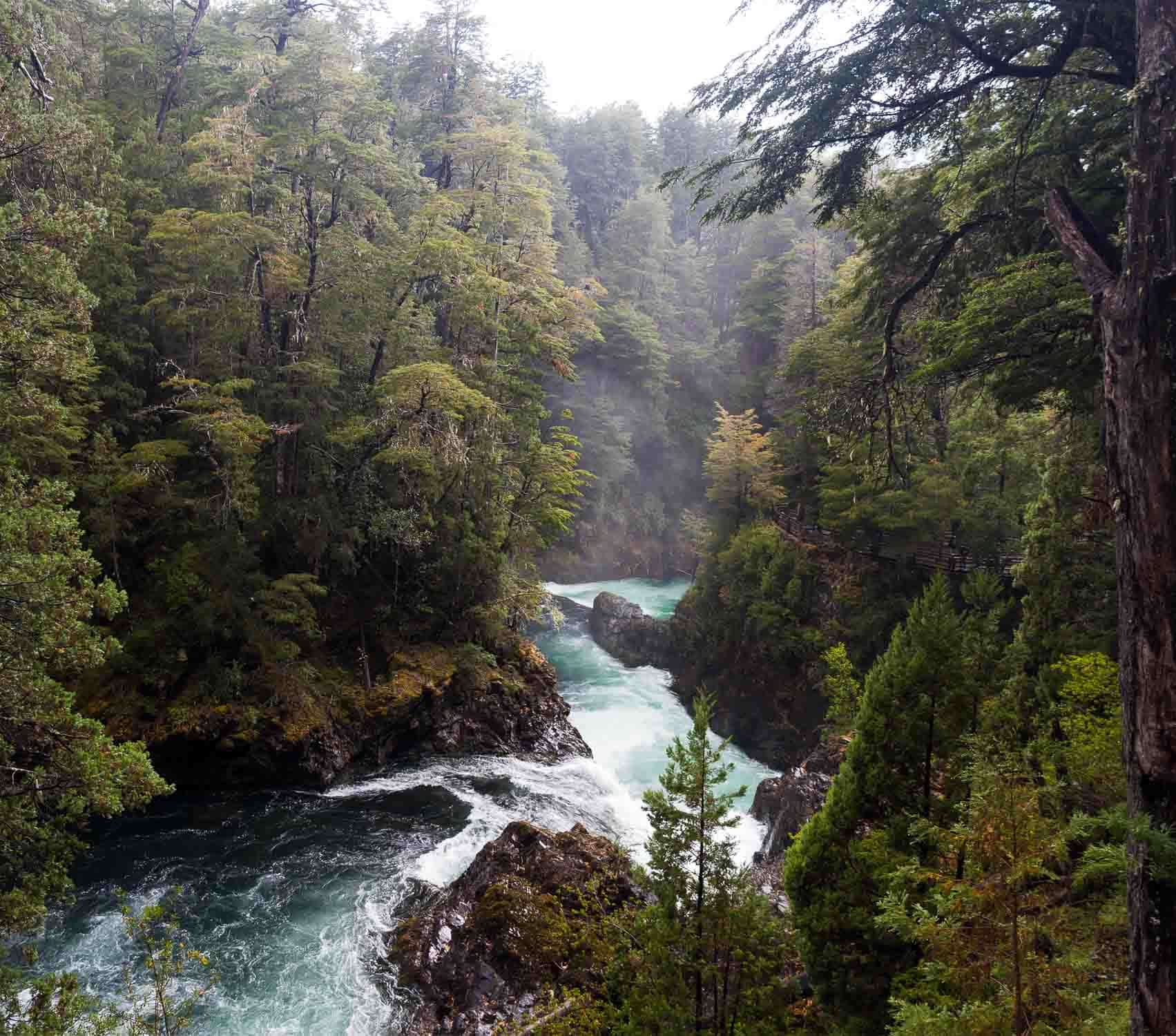 Cascada de Los Alerces