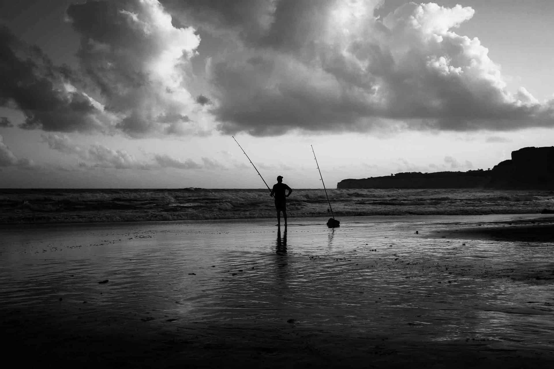 Pescando en los Acantilados