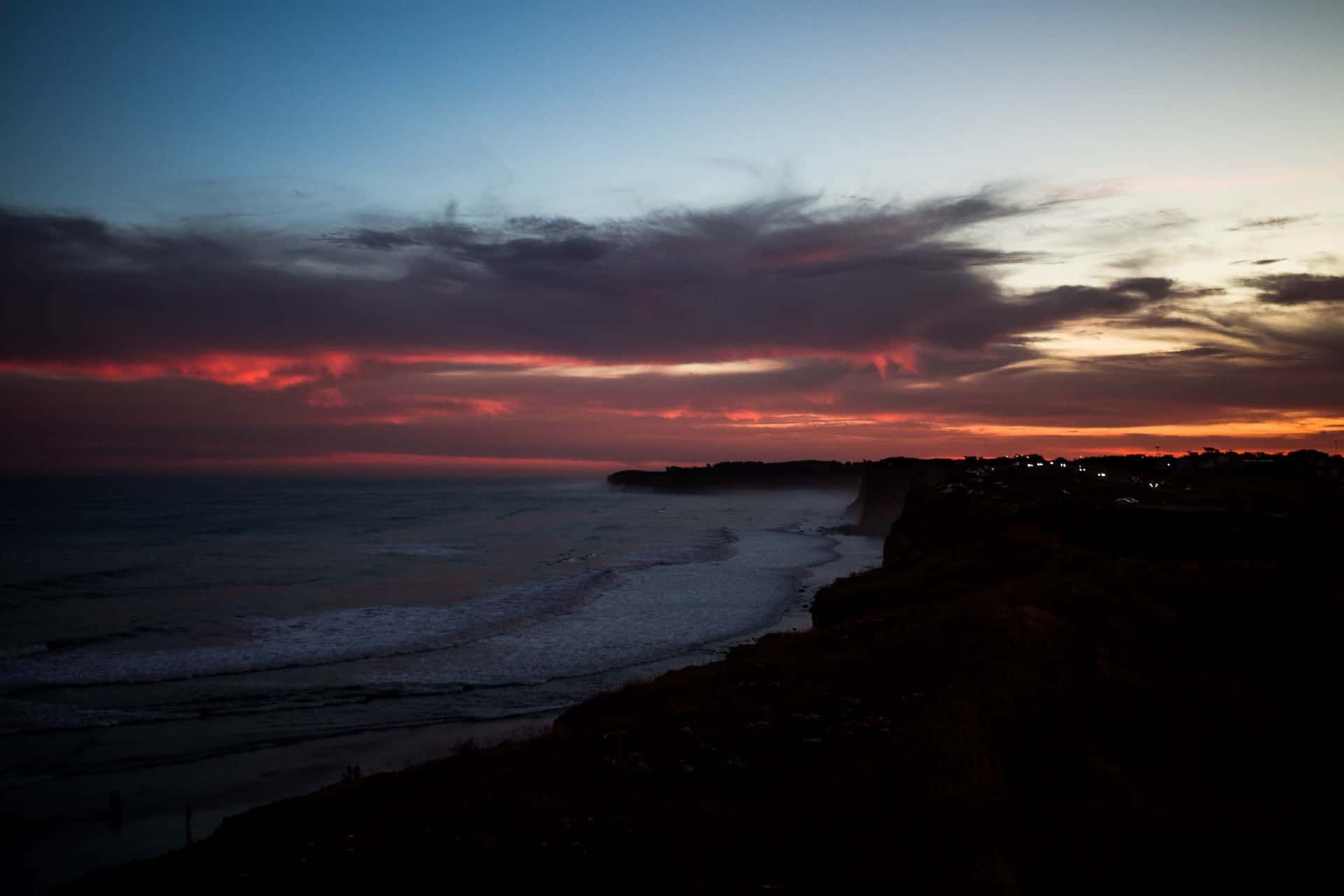 Atardecer en los Acantilados