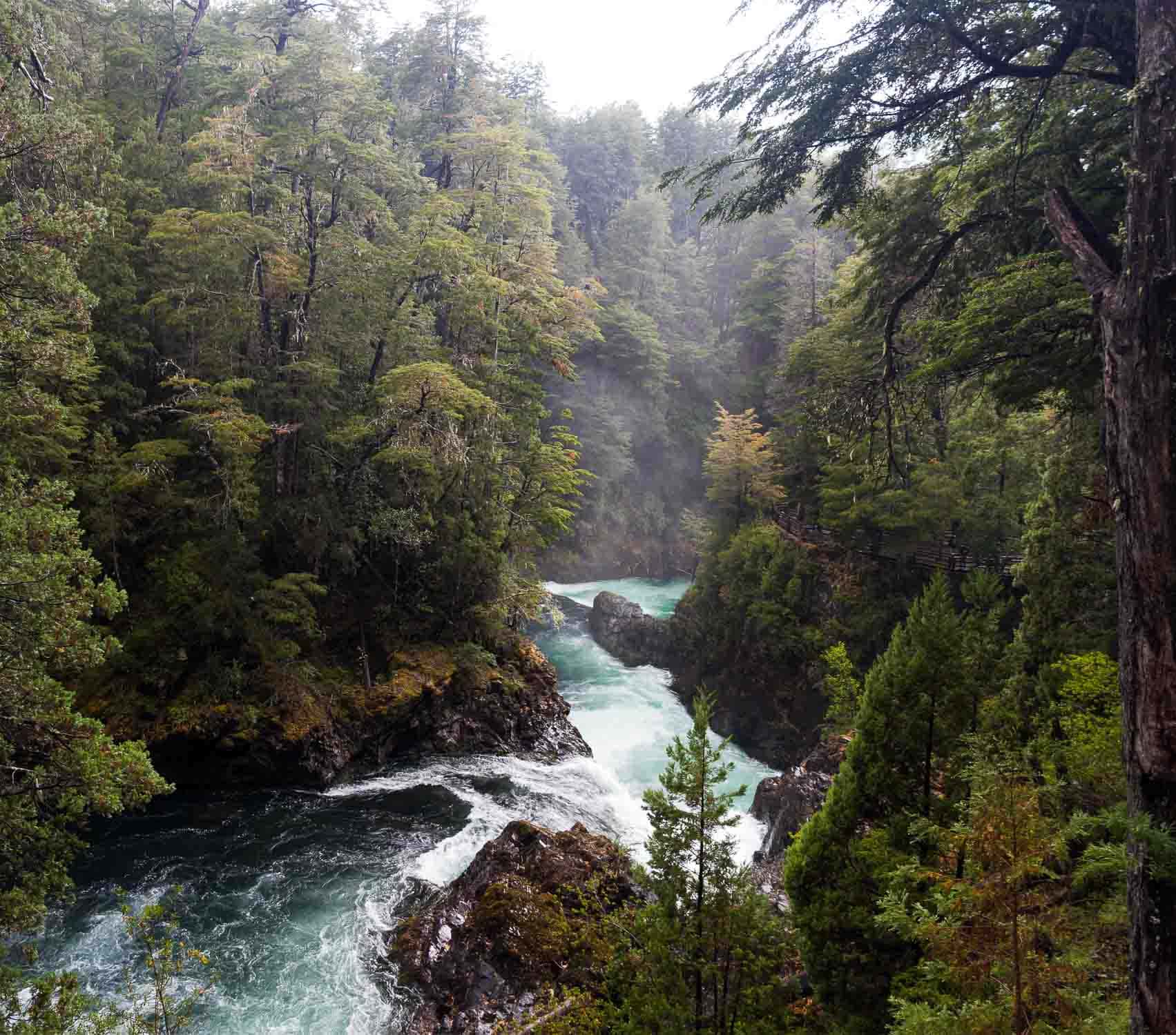 Cascada de Los Alerces